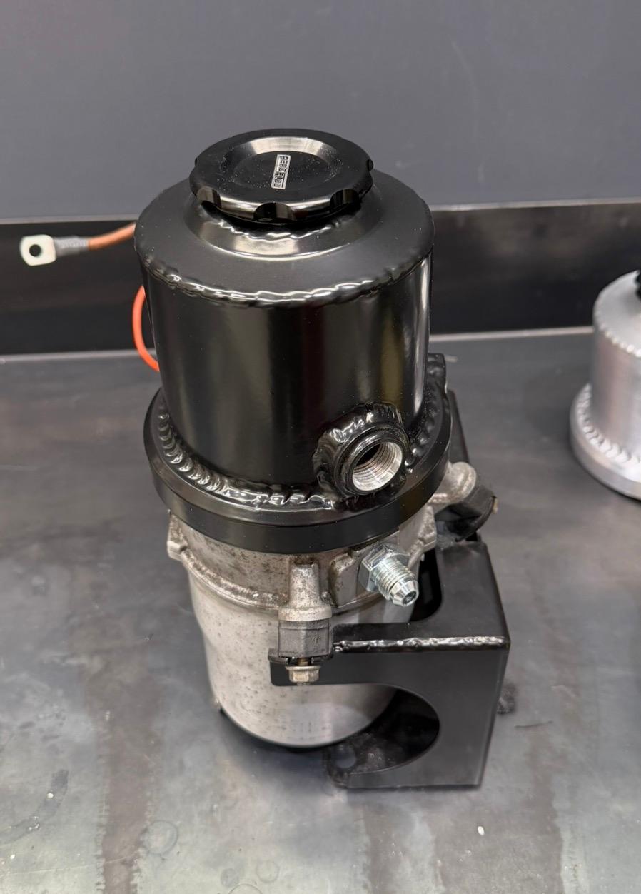 Fabricated Astra Power Steering Pump reservoir